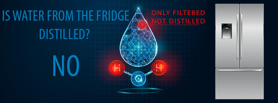 Is Fridge Water Distilled? Difference between Distilled and Filtered Water