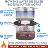 d stil lite stove top water distiller how to distill water in an emergency