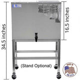 midi classic water distiller with stand