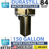 Durastill 84150 Commercial Water Distiller 208 or 240 Volt System options