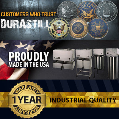 Durastill 30H Manual Water Distiller (Manual Fill - No Tank)