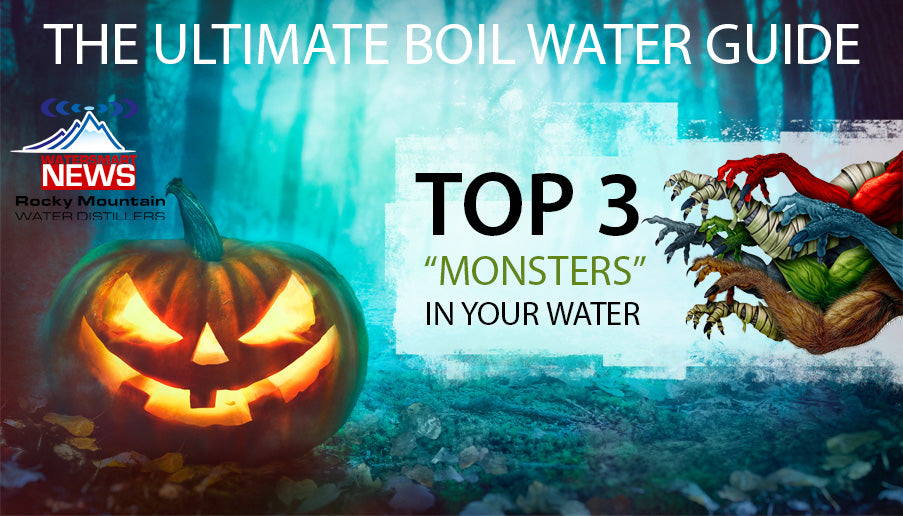 Water boiling instructions