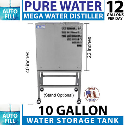 pure water mega classic automatic water distiller