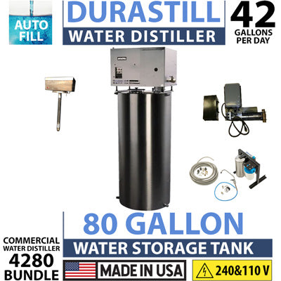 Durastill 4280 Commercial Water Distiller BUNDLE
