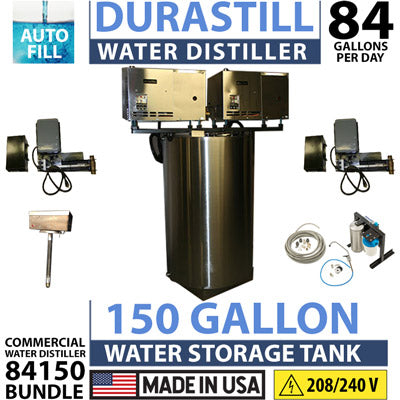 Durastill 84150 Commercial Water Distiller BUNDLE