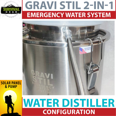 Survival Water Distillers - Best Non Electric Water Distiller for Sale