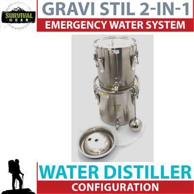 Survival Water Distillers - Best Non Electric Water Distiller for Sale