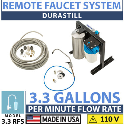 Durastill 3.3 GPM Remote Faucet System